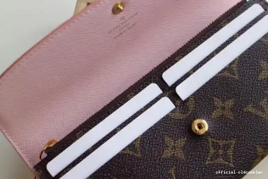 Official oldcobbler Louis Vuitton Emilie Wallet 0625